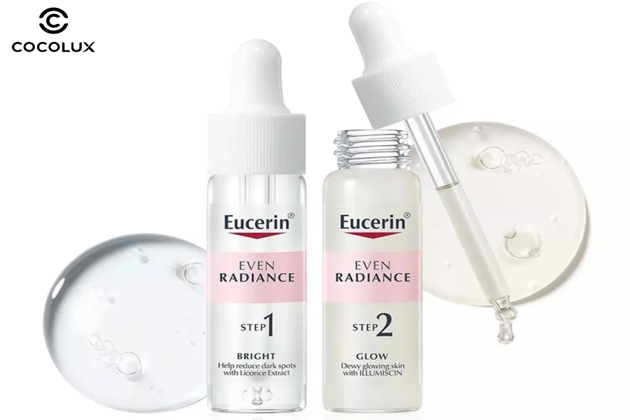Thành phần của tinh chất Eucerin Even Radience Duo Ampoules
