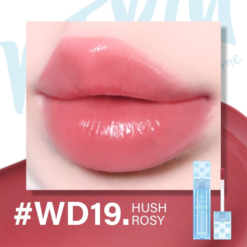 Son Bóng Merzy The Watery Dew Tint #WD19 Hush Rosy