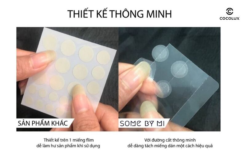 Thiết kế của miếng dán mụn Some By Mi Clear Spot Patch (2)