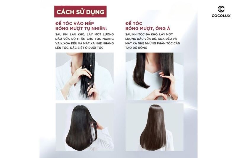 Cách dùng dầu dưỡng tóc cao cấp Fino Shiseido Premium Touch