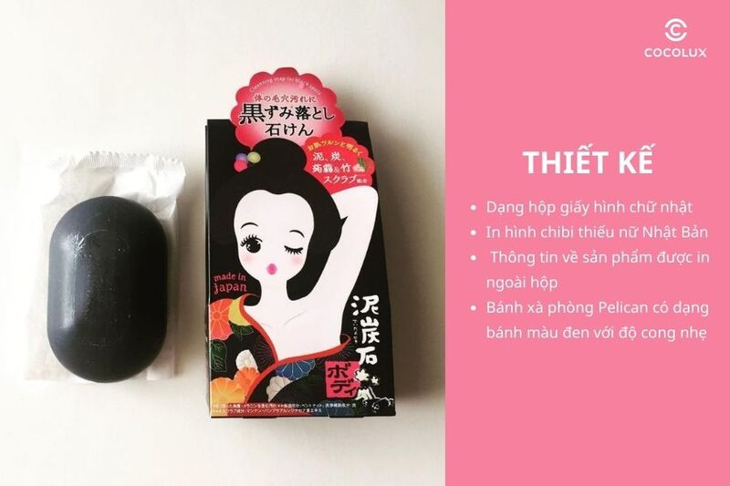 Thiết kế của Xà Phòng Pelican Cleansing Soap For Black Spots