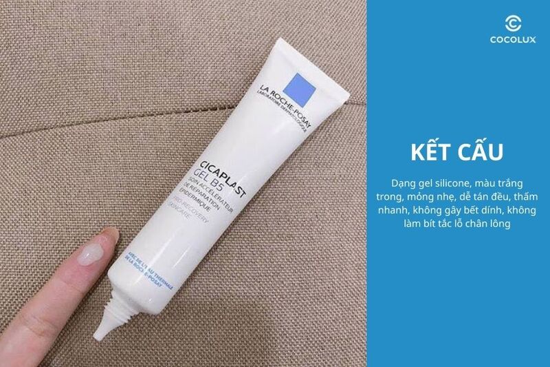 Kết cấu&nbsp;của kem dưỡng La Roche-Posay Cicaplast Gel B5 40ml
