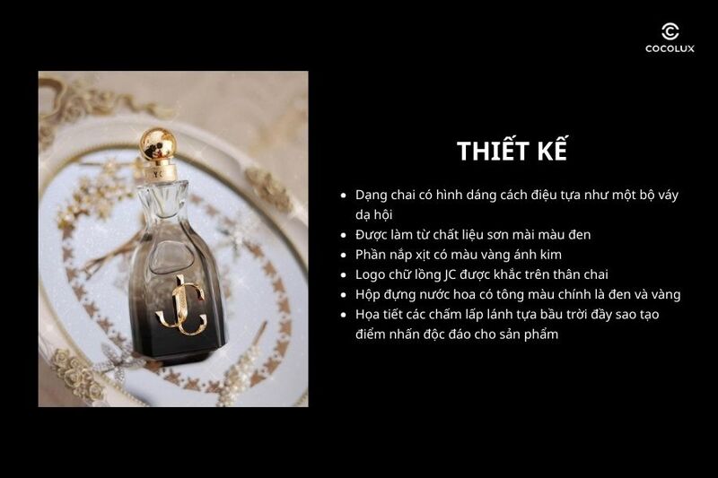 Thiết kế của nước hoa Jimmy Choo I Want Choo Forever EDP