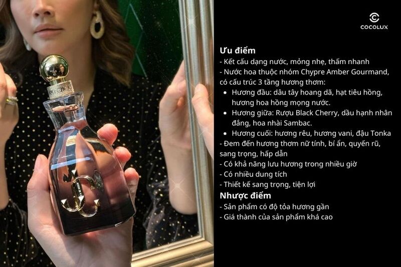 Ưu điểm v&agrave; nhược điểm của nước hoa Jimmy Choo I Want Choo Forever EDP