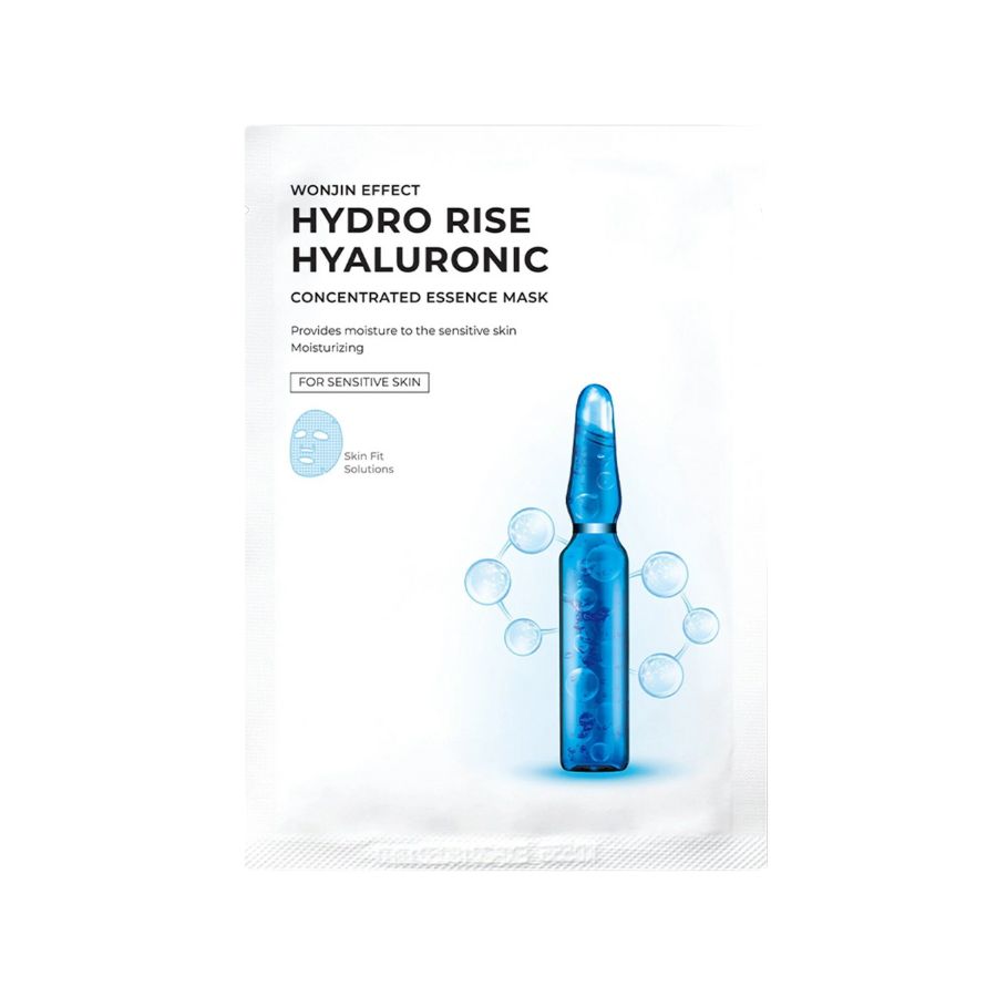 Mặt Nạ Wonjin Effect Hydro Rise Hyaluronic  Concentrated Essence Mask - Truyền HA (Xanh Dương)