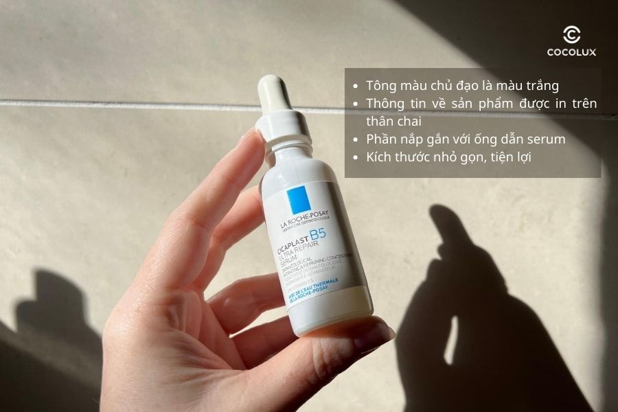 Thiết kế của tinh chất La Roche-Posay Cicaplast B5 Ultra Repair Serum