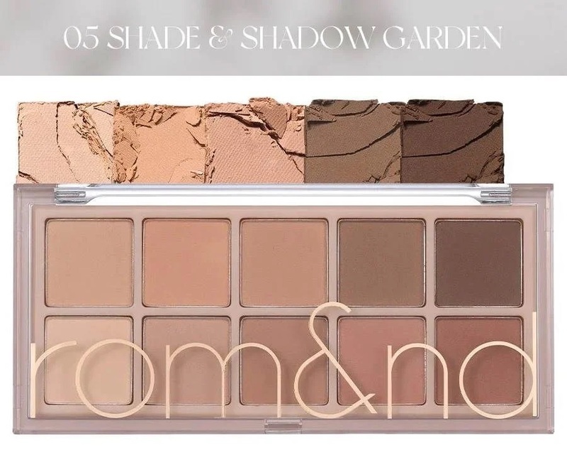 Phấn Mắt Romand 10 Ô Better Than Palette - 05 Shade and Shadow Garden