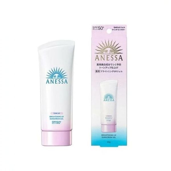 Gel Chống Nắng Dưỡng Sáng Da Anessa Brightening Uv Sunscreen Gel SPF50+ PA++++ 90g (Mã Mới)