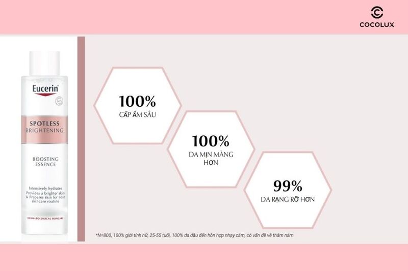 Công dụng của nước dưỡng Eucerin Spotless Brightening Boosting Essence (2)