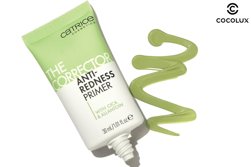 Kem lót Catrice The Corrector Anti-Redness Primer 30ml có kết cấu mỏng nhẹ, mùi hương dễ chịu