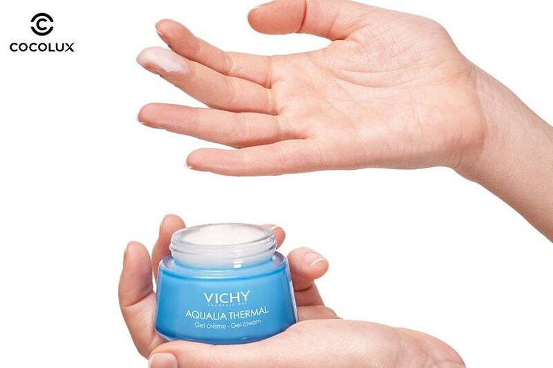 Kết cấu kem dưỡng Vichy Aqualia Thermal