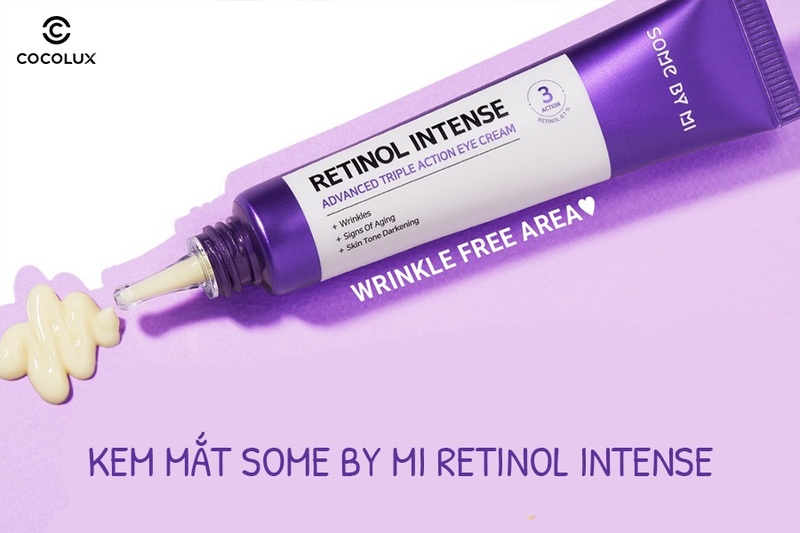 Kem Mắt Some By Mi Retinol Intensive chứa nhiều thành phần chống lão hóa da hiệu quả