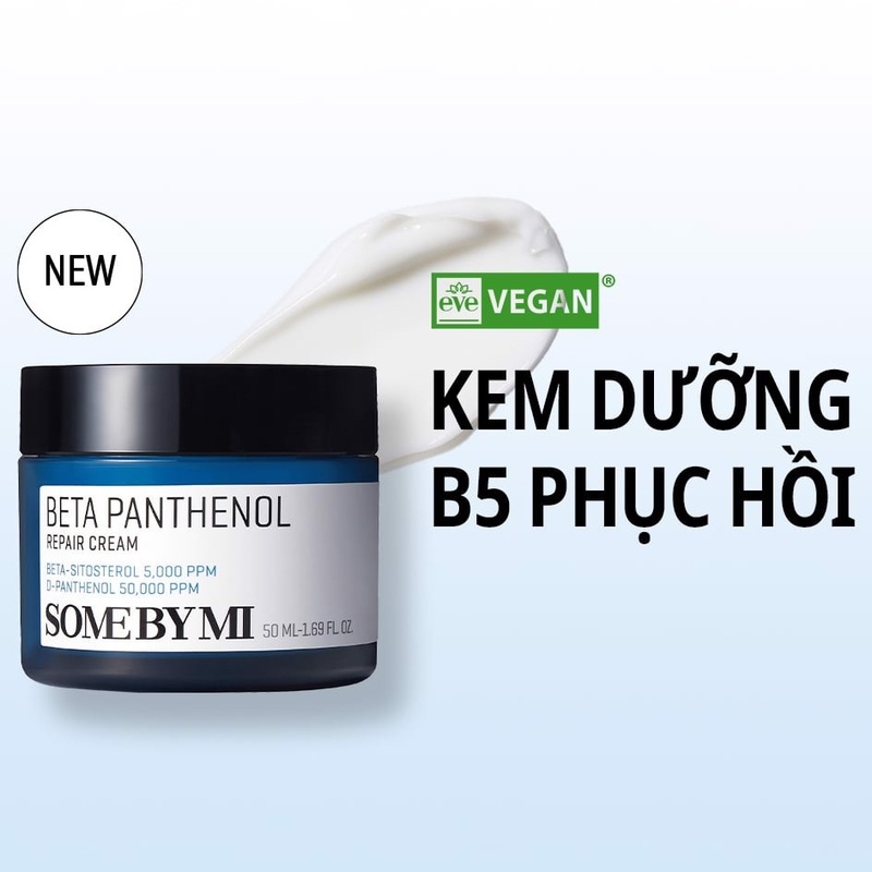 Kem Dưỡng Some By Mi B5 Beta Panthenol Repair Cream Làm Dịu, Phục Hồi Da 50ml