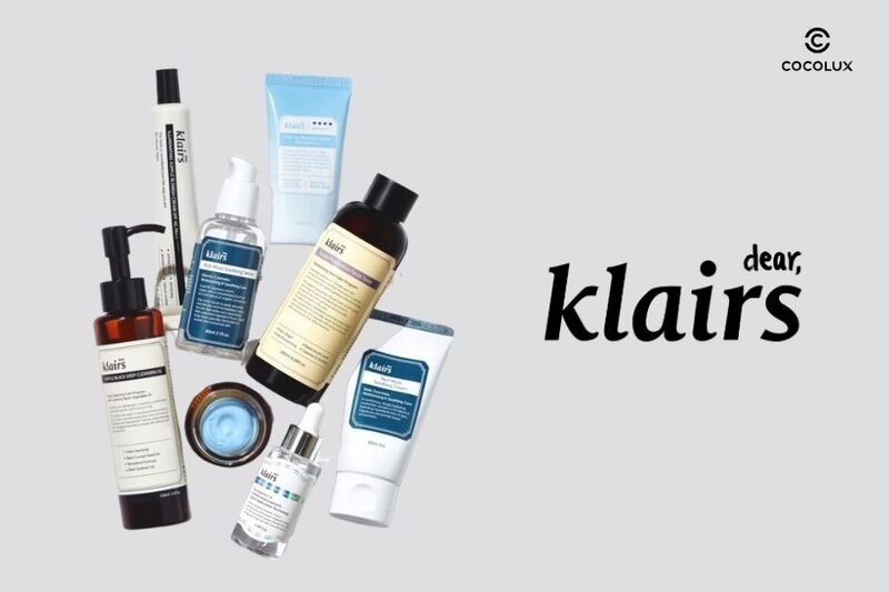 Klairs nổi tiếng với các sản phẩm dưỡng sáng, dưỡng ẩm, làm dịu,...