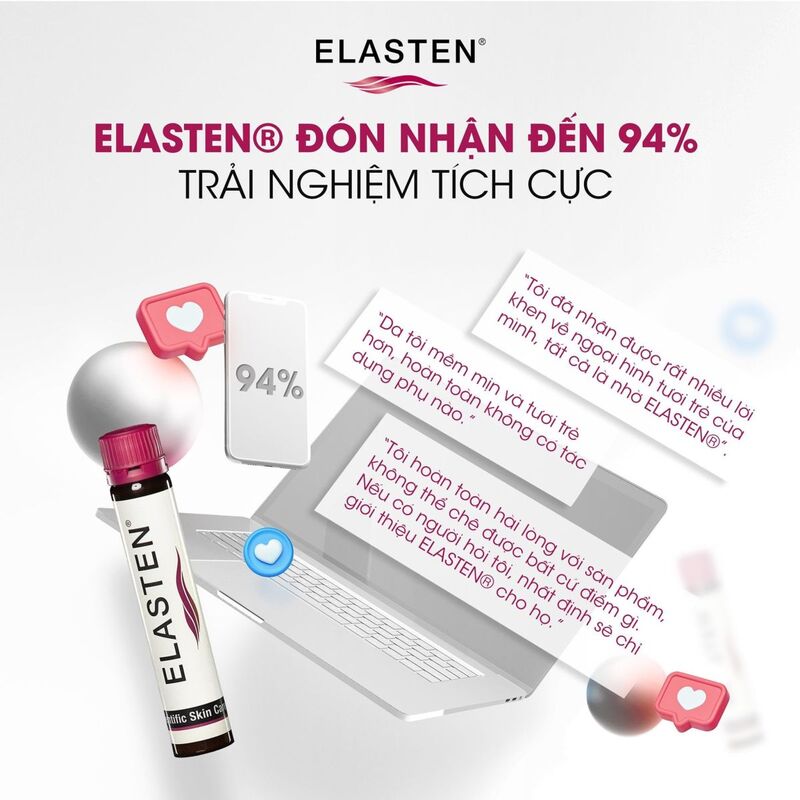 Nước Uống  Collagen Elasten Chống Lão Hóa