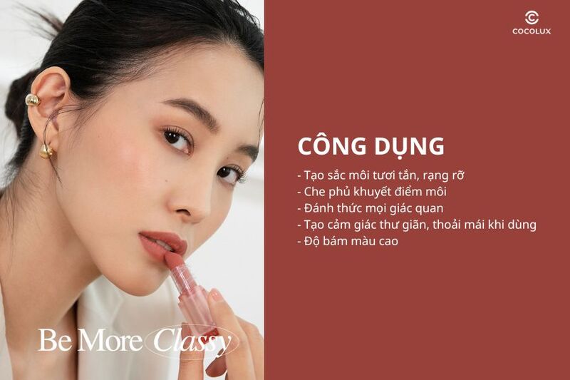 Công dụng của son thỏi BBIA Last Powder Lipstick