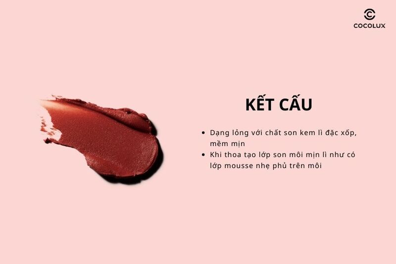 Kết cấu và mùi hương của son kem MAC Powder Kiss Liquid Lipcolour