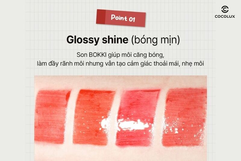 Công dụng của son tint Black Rouge Glow Bokki Tint