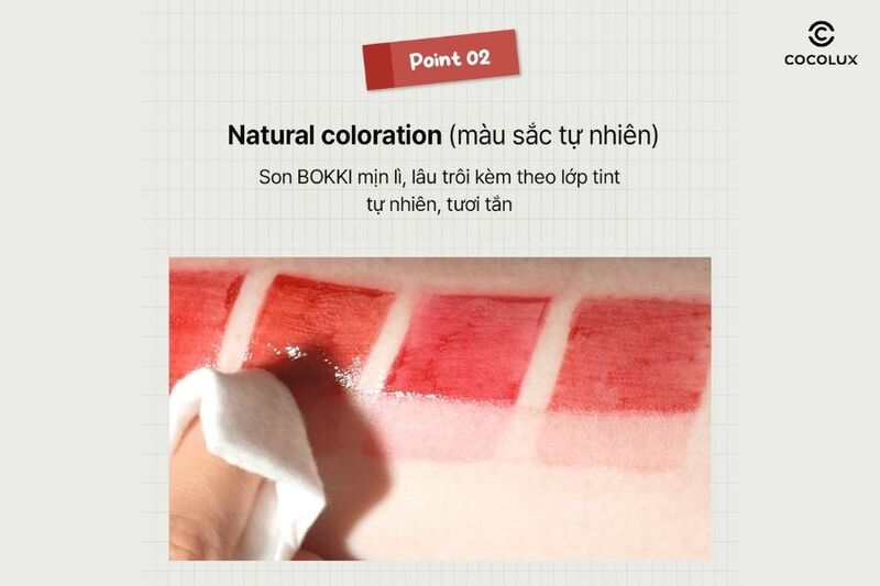 Công dụng của son tint Black Rouge Glow Bokki Tint