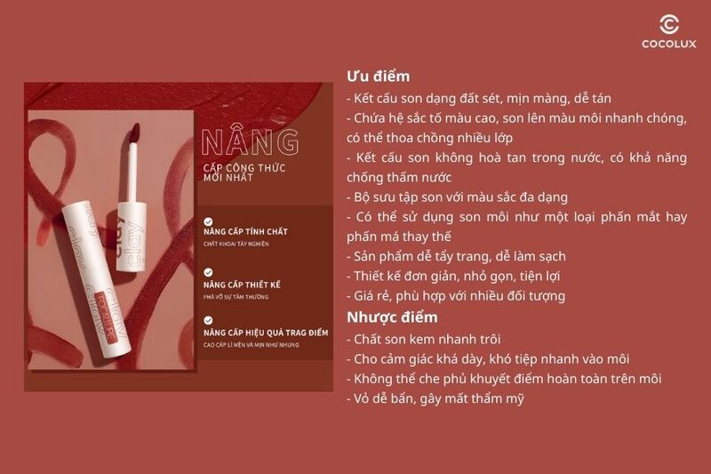 Ưu điểm và nhược điểm của son kem Focallure True Matte Liquid Lipstick FA179