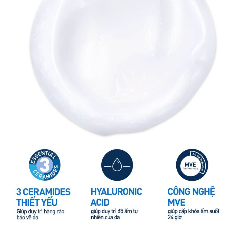 Sữa Rửa Mặt CeraVe Hydrating Facial Cleanser Màu Xanh Lá 236ml
