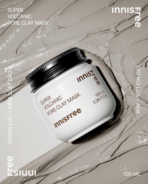 Mặt Nạ Đất Sét Innisfree Super Volcanic Pore Clay Mask 2X