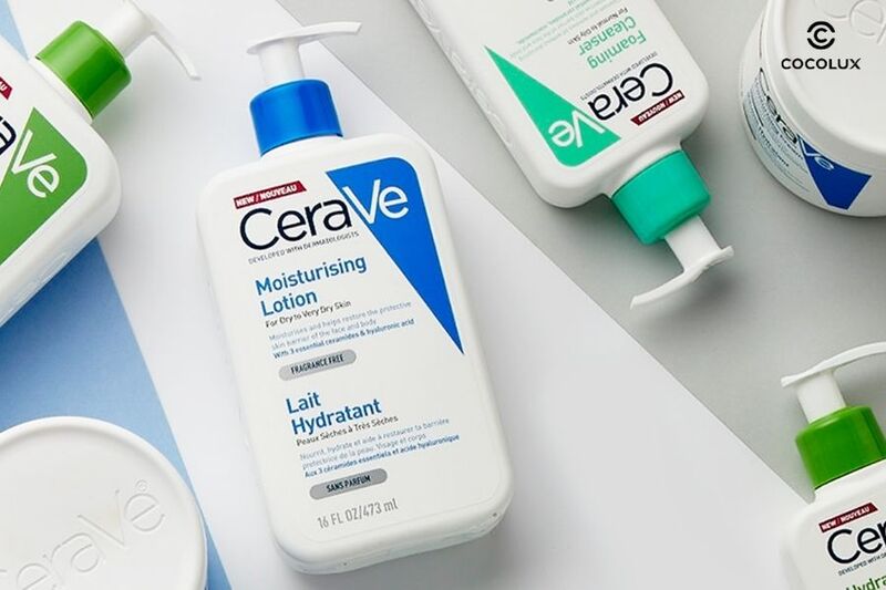 Cerave nổi bật với các sản phẩm chăm sóc da và body