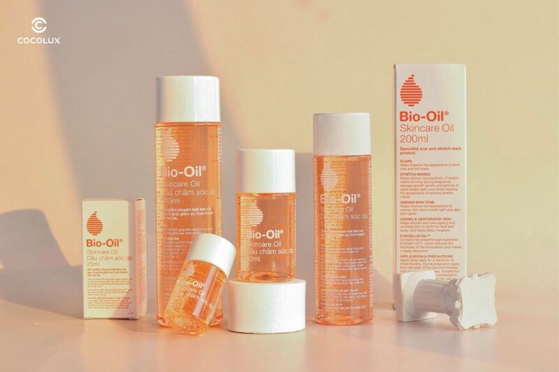 Thiết kế tinh dầu trị rạn da Bio Oil