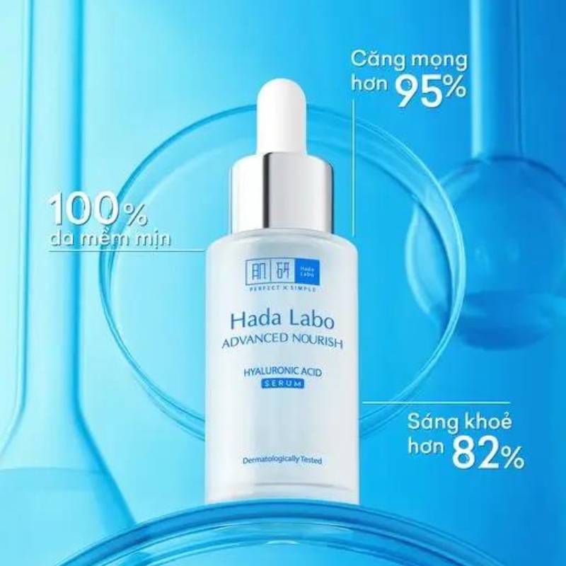 Serum Hada Labo Advanced Nourish Hyaluronic Acid Cấp Ẩm Tối Ưu, Phục Hồi Da 30ml