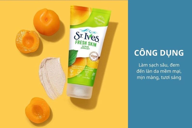 Thành phần của Sữa Rửa Mặt St.Ives Fresh Skin Apricot