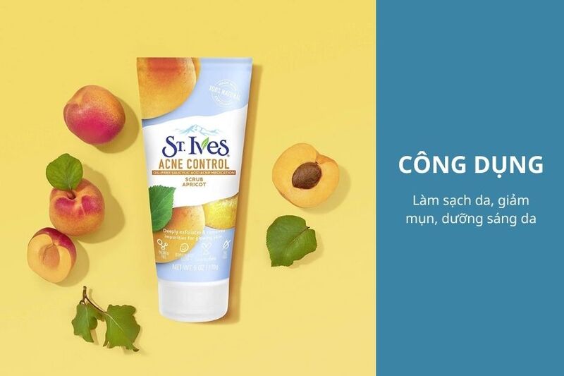 Công dụng của Sữa Rửa Mặt St.Ives Fresh Skin Apricot