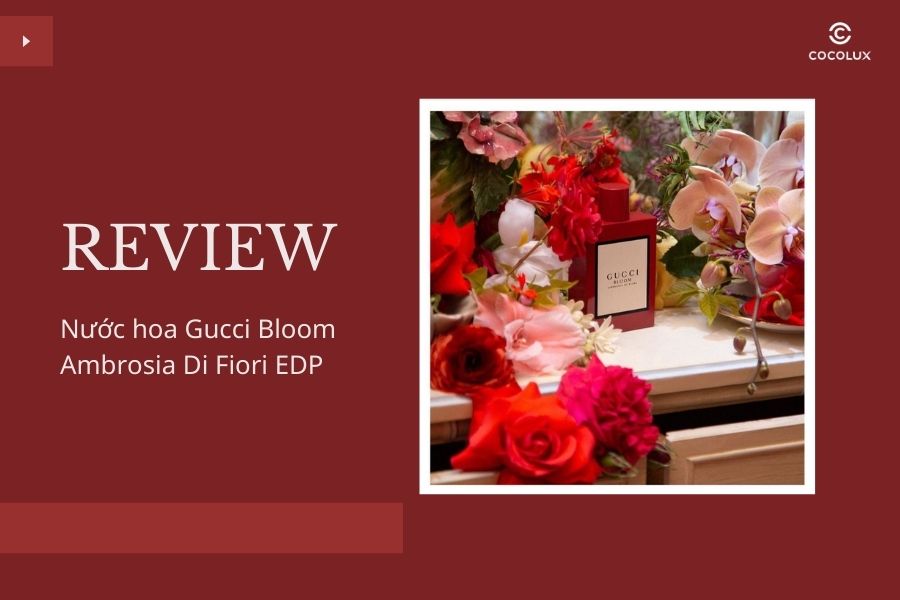 Nước hoa Gucci Bloom Ambrosia Di Fiori EDP mùi hương ra sao? Review chi tiết