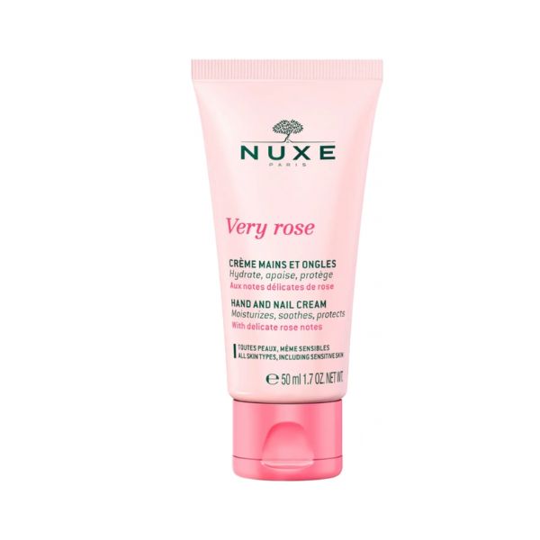 Kem Dưỡng Da Tay Nuxe Very Rose Dưỡng Móng Chắc Khoẻ 50ml