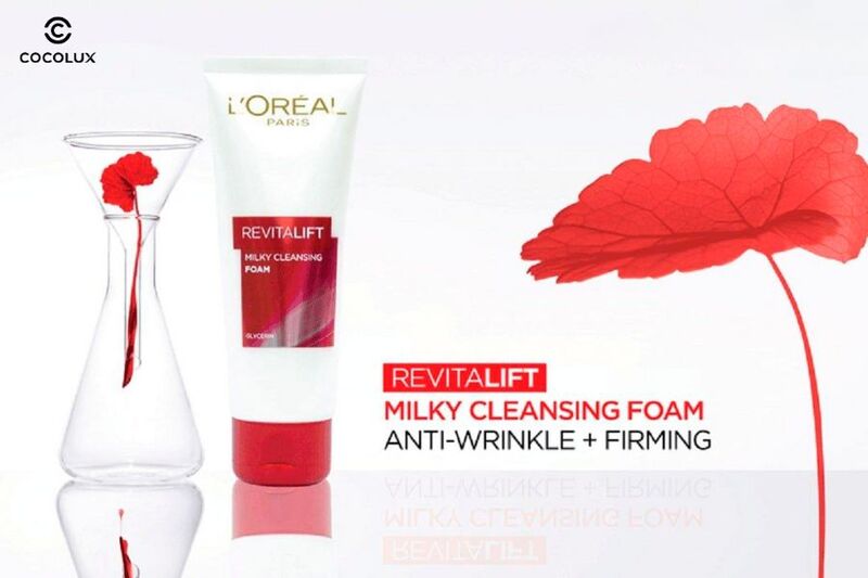 Thiết kế bao bì của Sữa Rửa Mặt Làm Sạch Và Săn Chắc Da L’Oreal Paris Revitalift 100ml