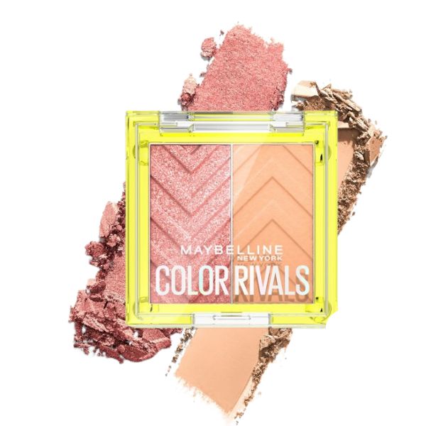 Bảng Phấn Mắt Đôi Maybelline Color Rivals - ExTra X Lowkey