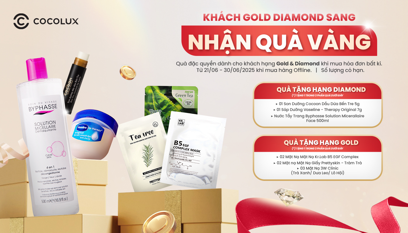 TÍCH LŨY CÀNG CAO – NHẬN QUÀ CÀNG XỊN TỪ COCOLUX