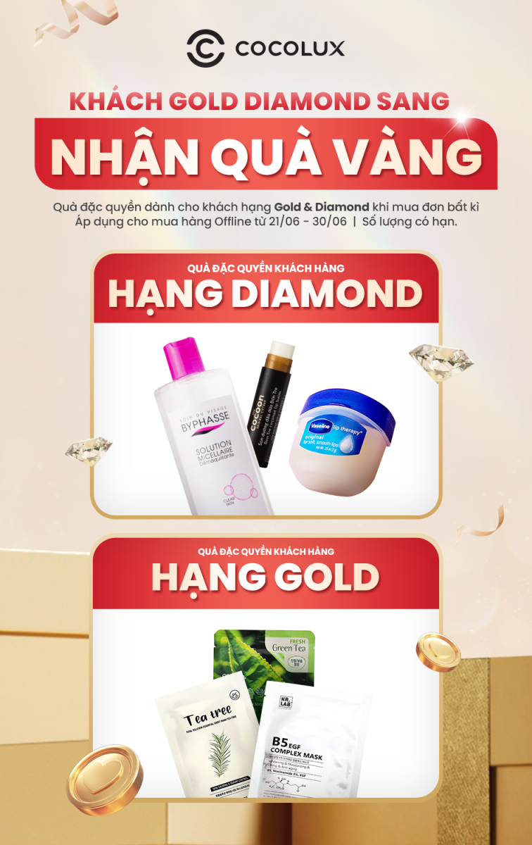 TÍCH LŨY CÀNG CAO – NHẬN QUÀ CÀNG XỊN TỪ COCOLUX