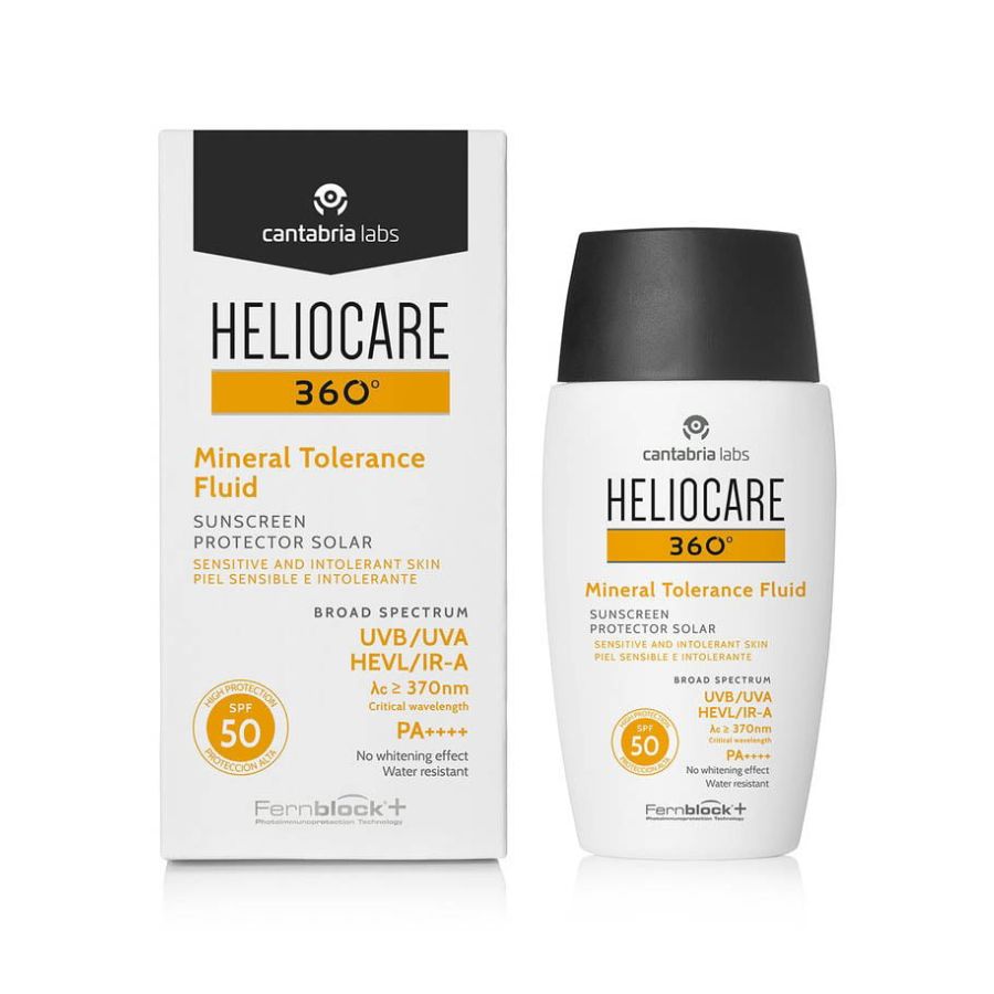 Kem Chống Nắng Heliocare 360° Mineral Tolerance Fluid SPF50+ PA++++ 50ml