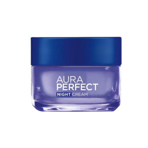 Kem Dưỡng Loreal Paris Aura Perfect Night Cream Làm Sáng Da Ban Đêm 50ml