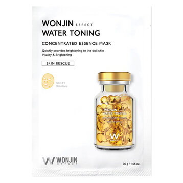 Mặt Nạ Wonjin Effect Water Toning - Truyền Trắng Da (Vàng)