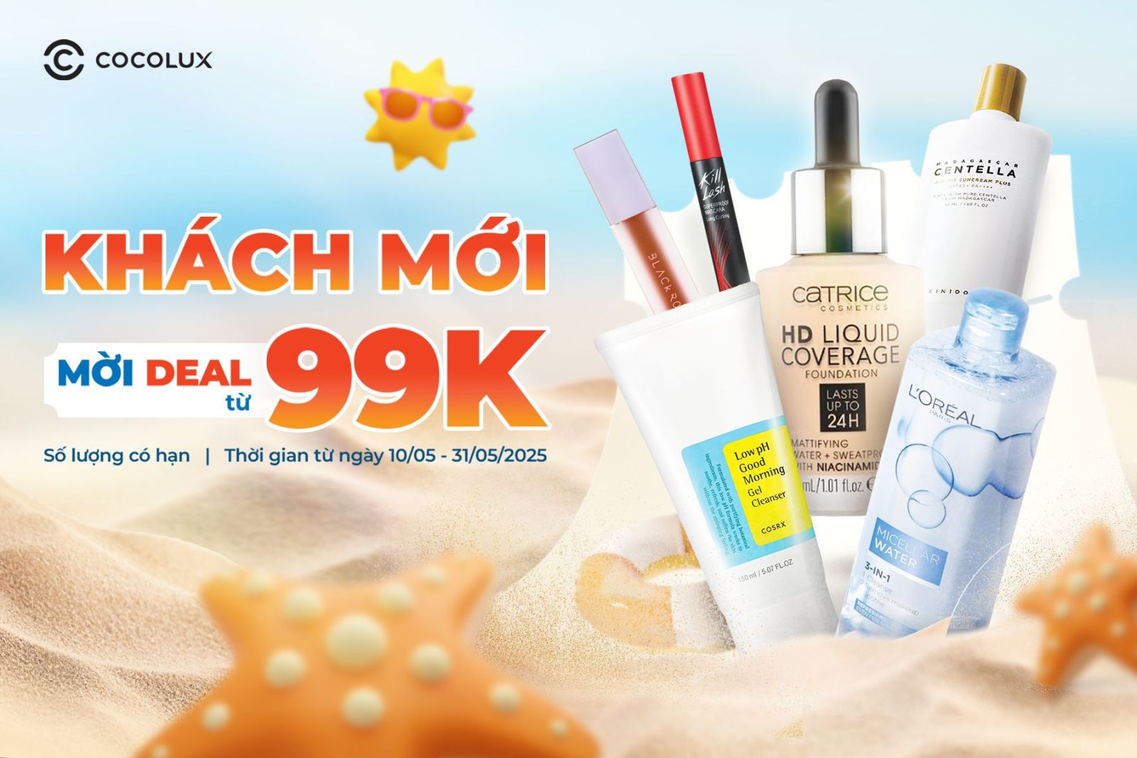 [CHƯƠNG TRÌNH KHÁCH HÀNG MỚI THÁNG 5] KHÁCH MỚI MUA HÀNG - GIÁ SHOCK NGỠ NGÀNG