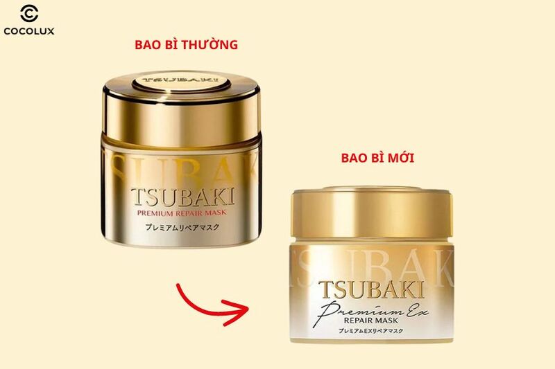 Thiết kế của mặt nạ t&oacute;c TSUBAKI phục hồi hư tổn