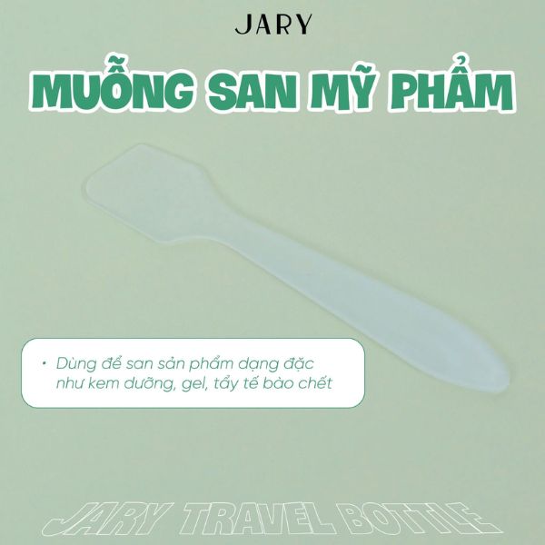 Bộ Chiết Mỹ Phẩm Jary Travel Bottle Set (Xanh Lá)