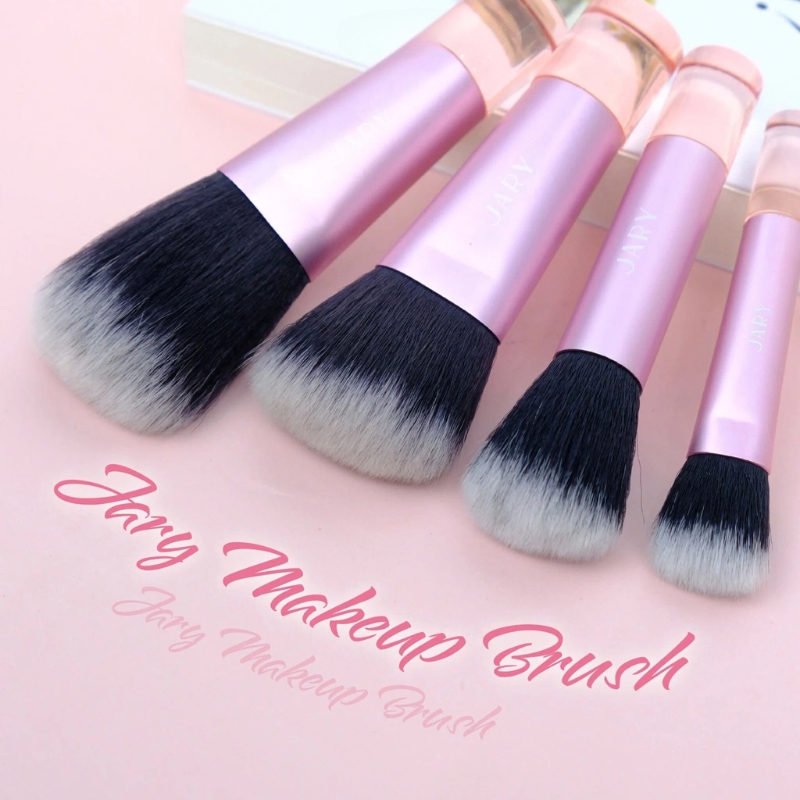 Bộ Cọ Jary Túi Da PU Set 10 Cây Pink