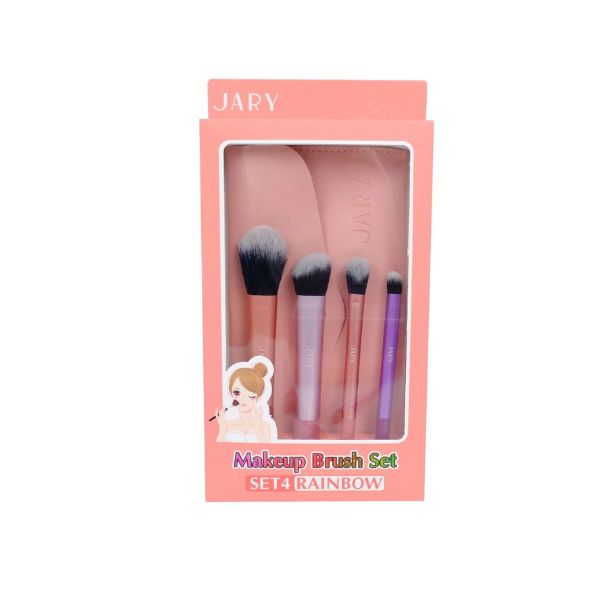 Bộ Cọ Trang Điểm 4 Cây Jary Makeup Brush