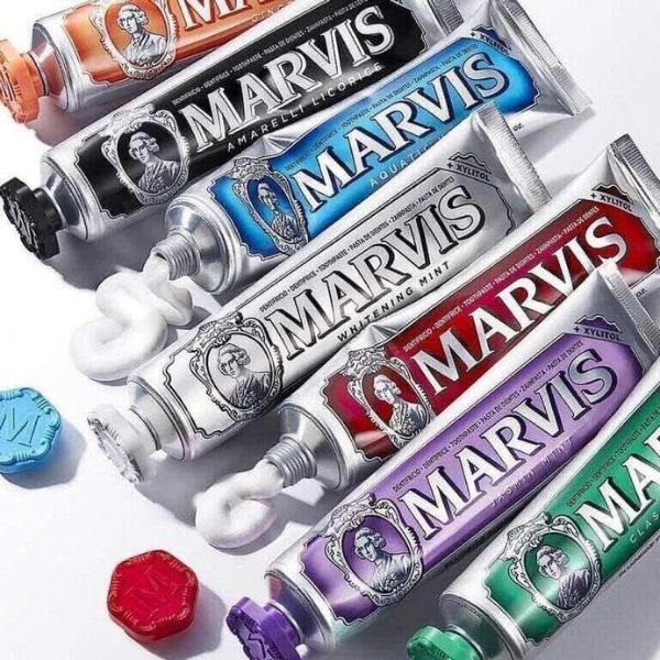 Bộ Sản Phẩm Kem Đánh Răng MARVIS Flavour Collection (25ml x 7 Tuýp)