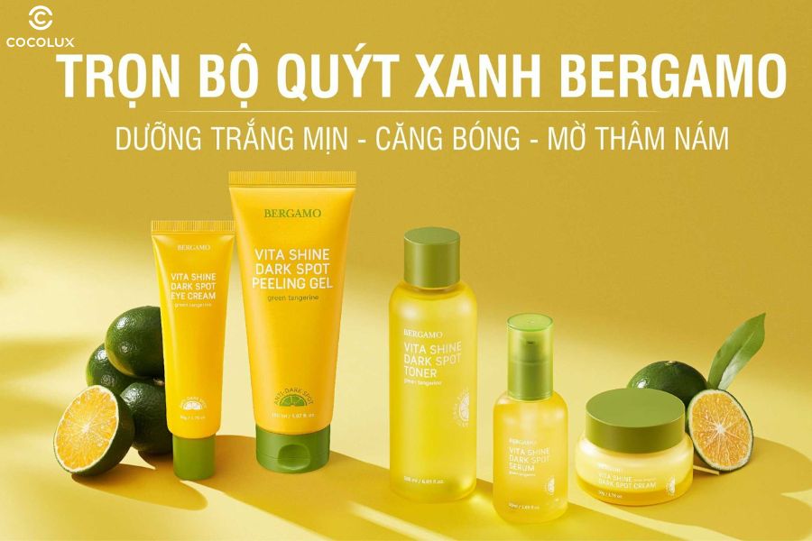 Bộ sản phẩm quýt xanh đến từ thương hiệu Bergamo