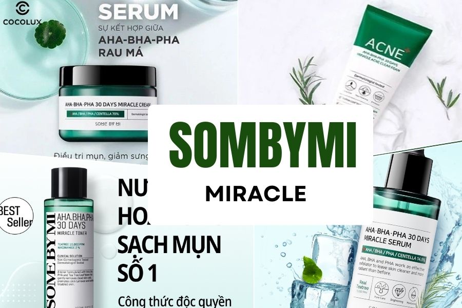bộ sản phẩm Some By Mi AHA-BHA-PHA 30 Days Miracle AC SOS