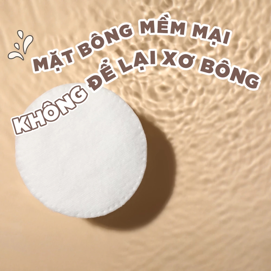 Bông Tẩy Trang Horus Soft Cotton Pads 120 Miếng