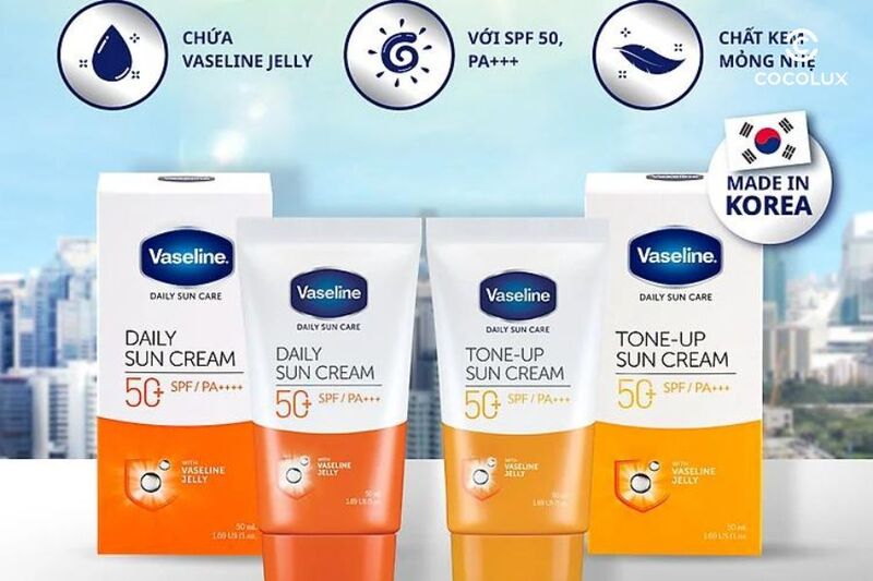 Các dòng sản phẩm của thương hiệu Vaseline
